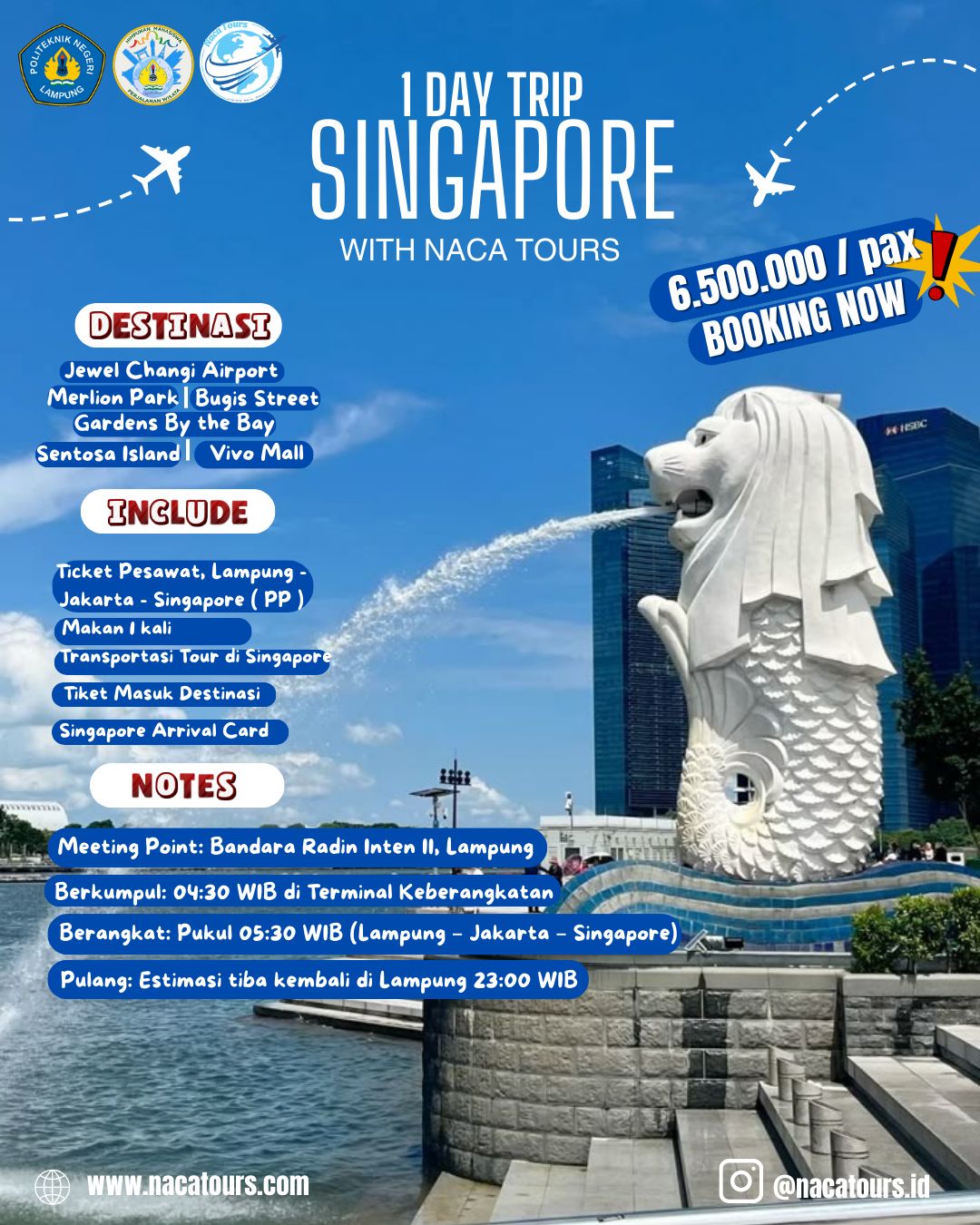 Brosur Paket Singapore