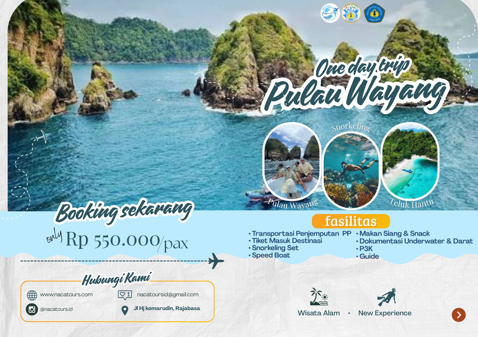 Brosur Paket Pulau Wayang